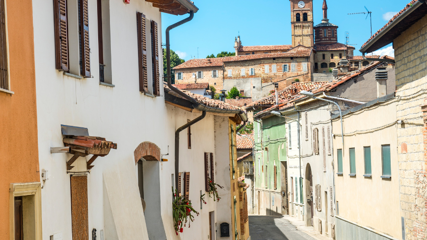 Grazzano Badoglio, a wonderful village in Piedmont